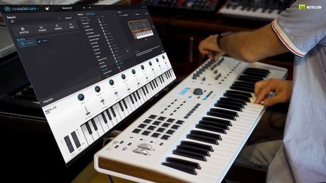 Arturia KEYLAB MKII Recenzja PL MUZYKUJ.COM смотреть онлайн