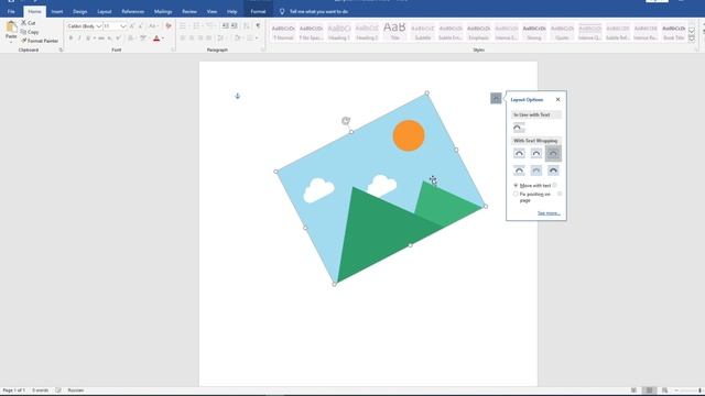 How to Rotate Image in Microsoft word смотреть онлайн