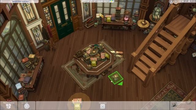My MAGICAL BOOK SHOP in the Sims 4 смотреть онлайн