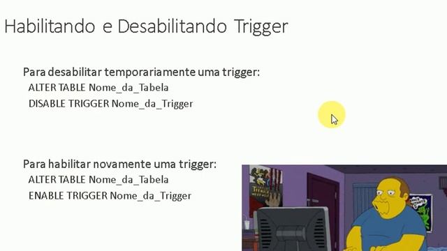 SQL Server Habilitando e Desabilitando Trigger (Gatilhos) смотреть онлайн