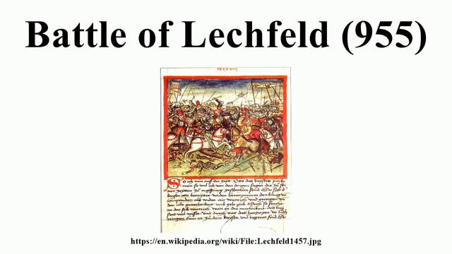 Battle of Lechfeld (955) смотреть онлайн