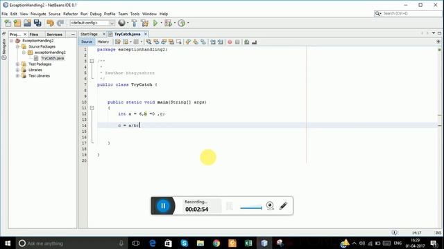 Exception Handling In Java (Try/Catch) смотреть онлайн
