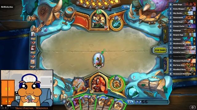 [ Hearthstone S76 ] Egg Warrior - Ashes of Outland смотреть онлайн