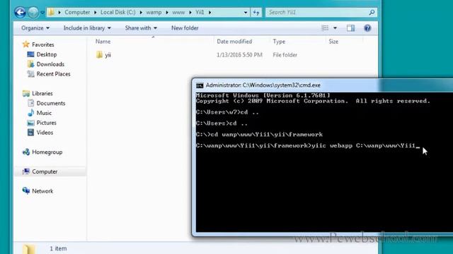 Instalation Yii Framework1 In Wamp смотреть онлайн