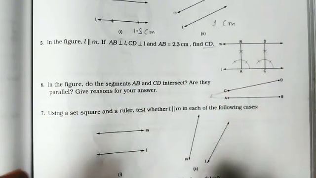 Rs Aggarwal class 6 Exercise 12 Question number 4,5,6,7,8 | Parallel Lines | MD Sir смотреть онлайн