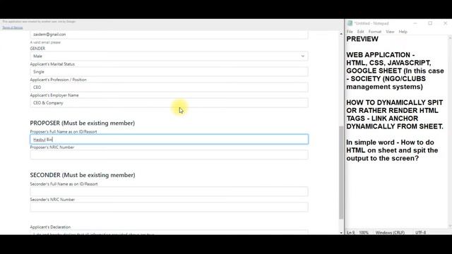 PREVIEW - WEB APPS - HTML JAVASCRIPT - HOW TO SPIT/RENDER HTML LINK/ANCHOR TAGS FROM SHEET? - PART1 смотреть онлайн