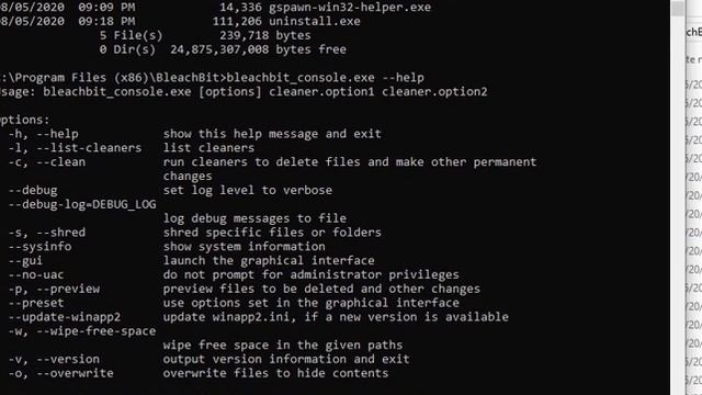 Introduction to BleachBit command line for Windows смотреть онлайн