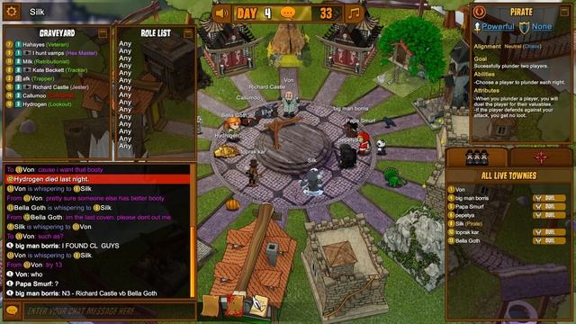 I CREATED CHAOS AS PIRATE | Town of Salem смотреть онлайн