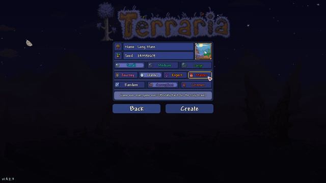 Terraria PC 1.4.2.3 - Lucky Horseshoe Seed!! смотреть онлайн