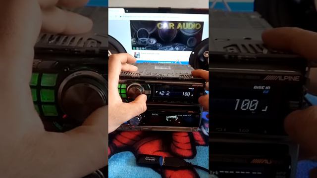 Alpine cde-9880r cd MP3/USB/aux/03 RCA/bt option смотреть онлайн