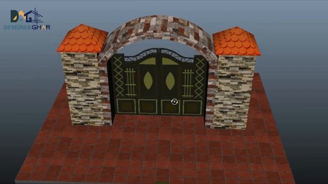 Main Gate Chhat Design | Main Gate shed design मेन गेट का डिजाइन Different types of Main gate desig смотреть онлайн