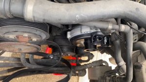 2004 BMW 745I WATER COOLED  ALTERNATOR REPLACEMENT
