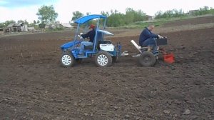 Мини-трактор из мотоблока нева. Оребургская версия.