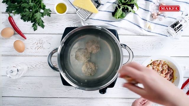 MAKFA | Мамины рецепты | Макароны с фрикадельками смотреть онлайн