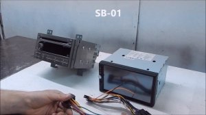 Снять магнитолу/Разобрать панель/Подключить руль на Subaru Forester SG