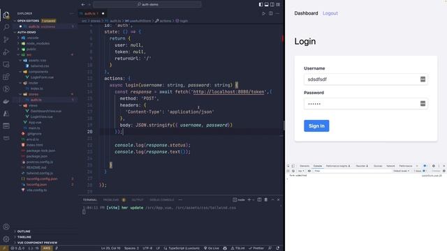 Spring Security JWT: Implementing the client (frontend) using Json Web Tokens (JWT) смотреть онлайн