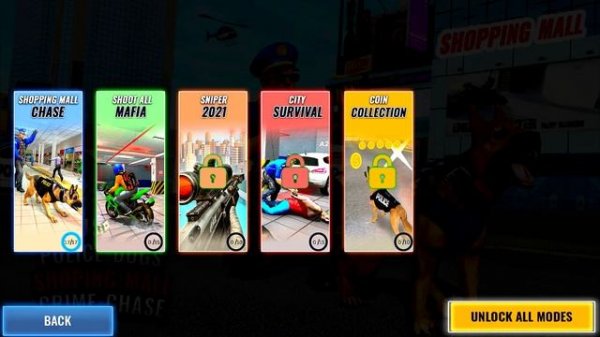 US Police Dog Shopping Mall Crime Chase 2021 Android Gameplay #1