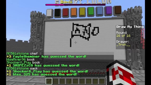Minecraft Mini Game: Draw My Think, Художник от Бога (2). смотреть онлайн