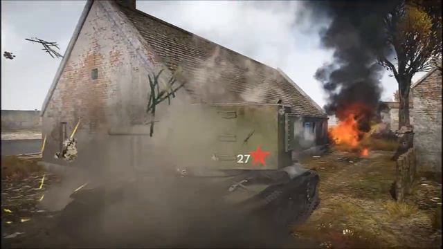 War Thunder - tank sim battles - Kv-2 mod 1939 смотреть онлайн