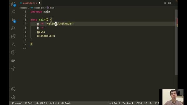 Golang Bootcamp 1-dars смотреть онлайн