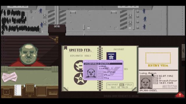 Papers Please Episode 1 смотреть онлайн