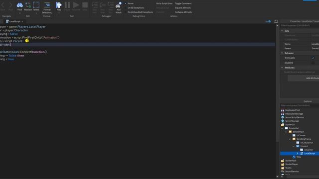 How to make an Emote Gui On Roblox Studio смотреть онлайн