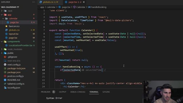 Create A Simple Booking Component - Full Stack смотреть онлайн