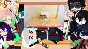 Hashira+Genya react to how to basic | gacha club | demon slayer | first reaction video