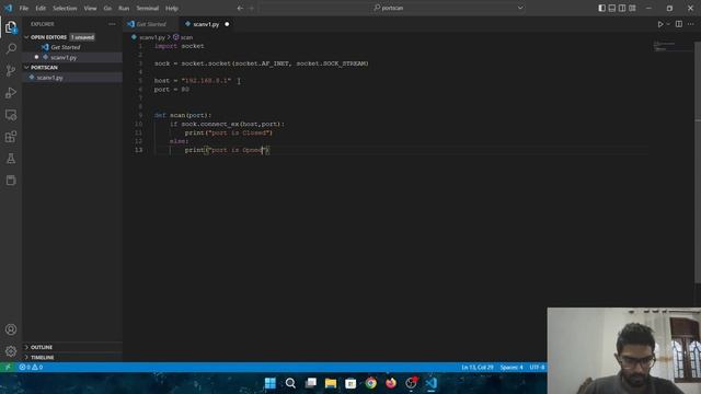 Python Port Scanner | සිංහල - Part 1 смотреть онлайн