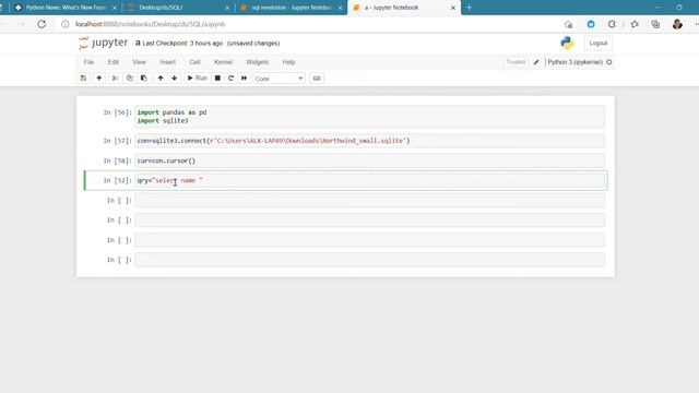 Sqlite & pandas ...how to import sql tables to pandas شرح بالعربي смотреть онлайн