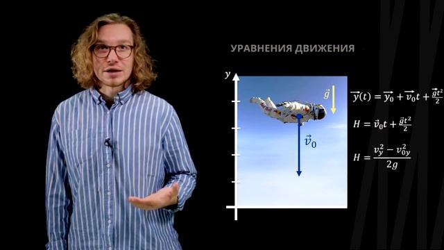 Свободное падение | Физика смотреть онлайн