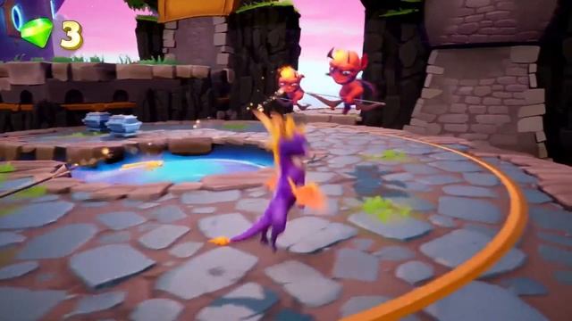 Spyro Reignited Trilogy (PS4/Xbox One) - GameStop E3 2018 STD/S1 Lofty Castle Comparison смотреть онлайн