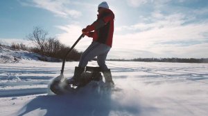 Возможности мотосноуборда Snike ч.2