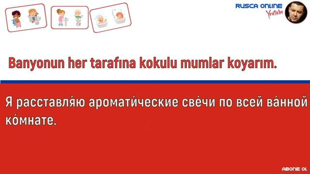 Rusça Okuma ve Dinleme Dersi - Benim Banyom смотреть онлайн