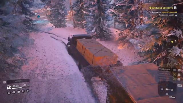 SNOWRUNNER ❄Исследую Залив Педро - Аляска #24 смотреть онлайн