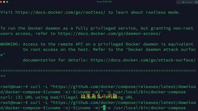 一行命令超简单快速安装docker和docker-compose смотреть онлайн
