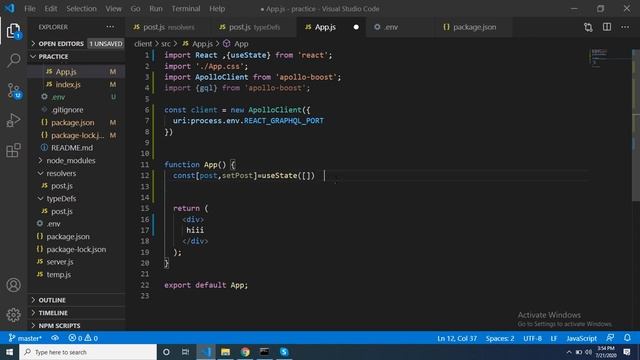 5 nodejs reactjs graphql apollo in hindi смотреть онлайн