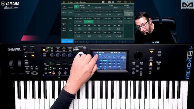 Yamaha MODX+ Basique | Vocoder et micro (French with subtitles) смотреть онлайн