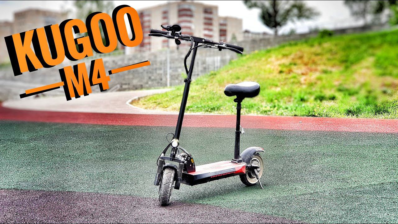 2019 KUGOO M4 Scooter - POV TEST DRIVE смотреть онлайн