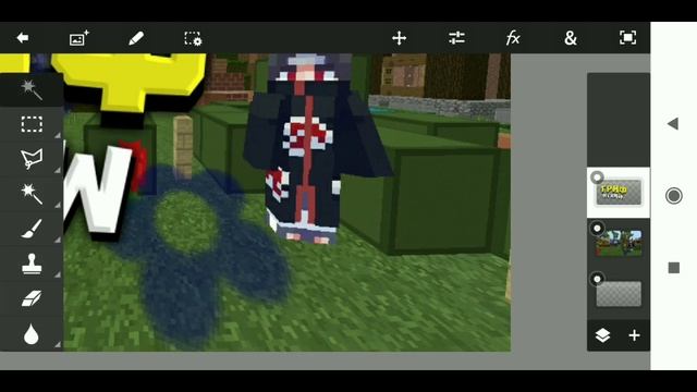 ?КАК СДЕЛАТЬ ПРЕВЬЮ??НА АНДРОИД ? PixelLab ? Ps Touch ? Minecraft pe 1.1.5? смотреть онлайн