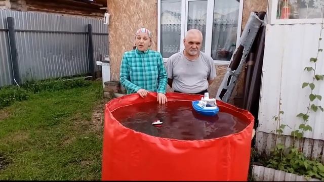 Складная бочка - емкость для воды от 100 до 2500 литров смотреть онлайн