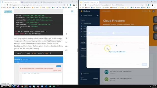 React-native firebase tutorial - Part 2 смотреть онлайн
