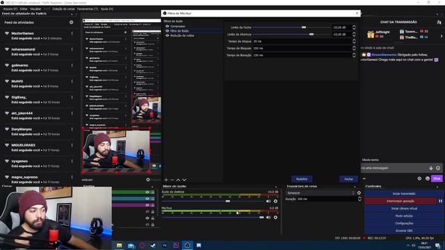 Como configurar seu MIC no OBS! смотреть онлайн