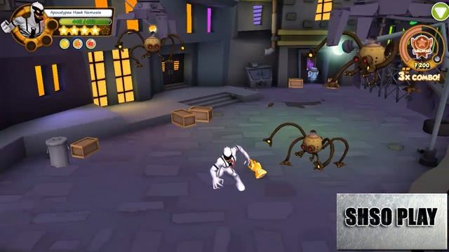 Marvel Super Hero Squad Online Anti-Venom(Remaxed) Gameplay смотреть онлайн