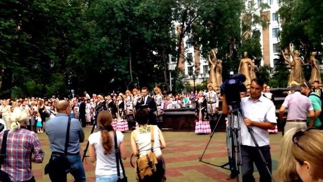 Уфа. Открытие фонтана «Семь девушек» смотреть онлайн