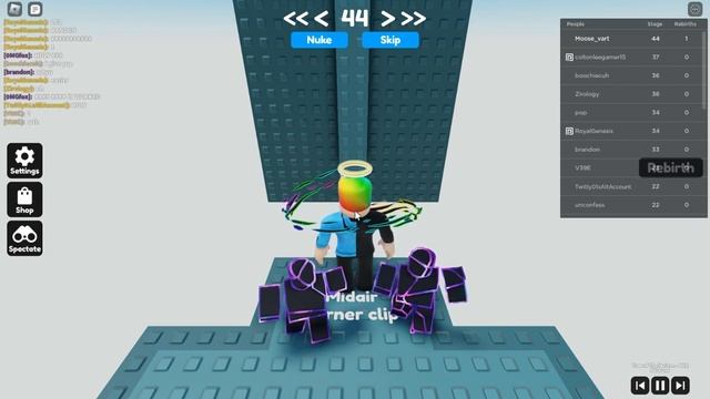 How to do a mid air corner clip in Roblox! смотреть онлайн