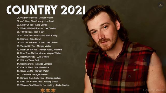Morgan Wallen, Luke Combs, Brett young, Thomas Rhett, Jon Pardi, Lee Brice - Greatest Hits 2021 смотреть онлайн