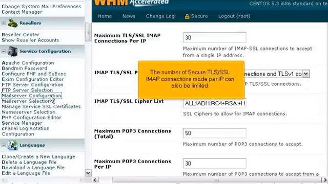 How to configure your incoming mail server in WHM (POP3/IMAP) - WHM Service Tutorials смотреть онлайн