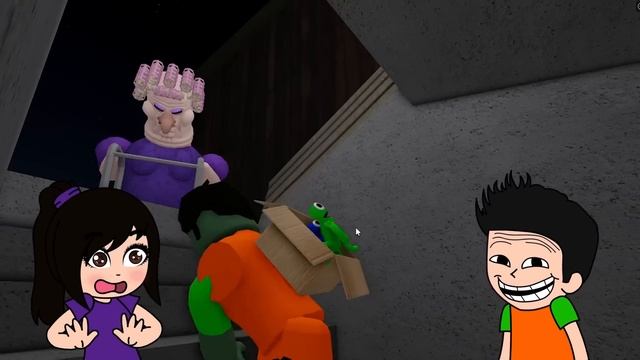 ESCAPO DE LA ABUELA MALVADA GRUMPY GRAN OBBY ?| MOMENTOS DIVERTIDOS CON LA ABUELA | JONDRES GC смотреть онлайн