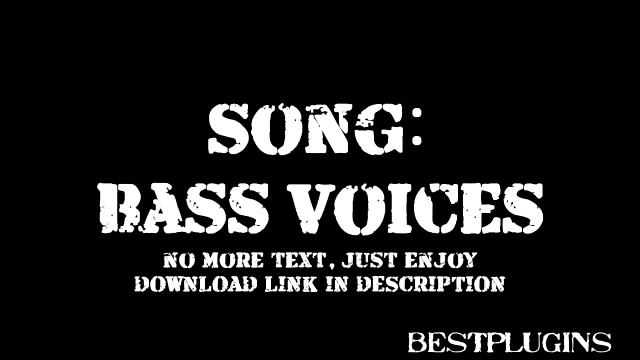 electro song: bassvoices смотреть онлайн